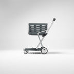 ✨𝑺𝒑𝒆𝒄𝒊𝒂𝒍𝒔 𝑺𝒂𝒍𝒆🎁High-Capacity Folding Shopping Cart with Wheels