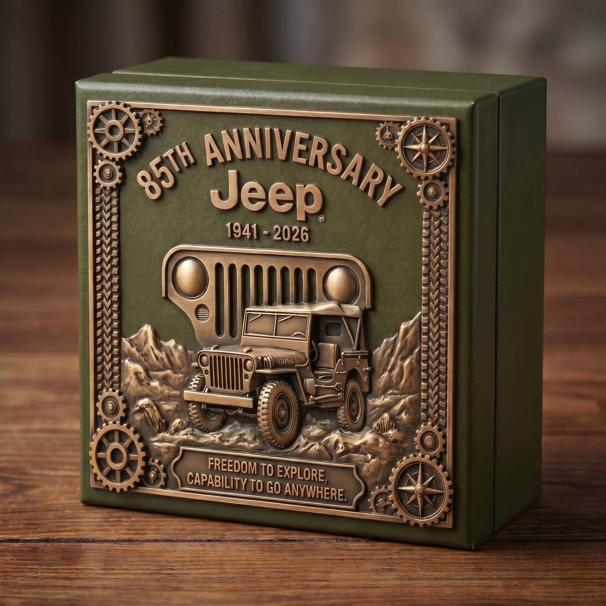 Jeep 85th Anniversary Keychain Secondary image