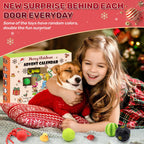 🐶2024 Christmas Countdown Dog Toys Advent Calendar